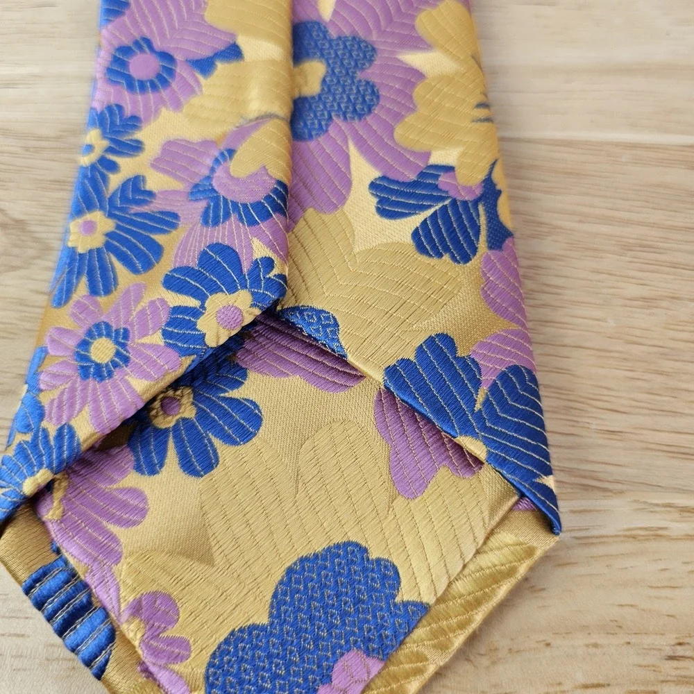 LUCHO Houston Mens Silk Designer Necktie Tie 3.5